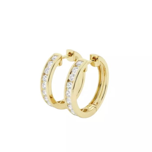14K Yellow Gold Round Lab-Grown Diamond Hoop Earrings Channel Setting VS Hinged Back.png
