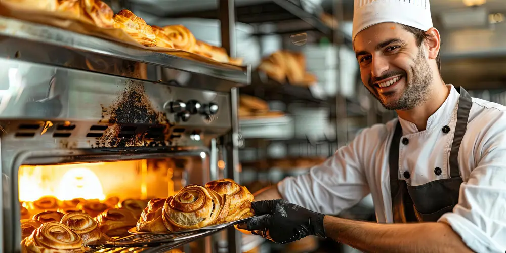 smiling-baker-removing-cinnamon-rolls-from-oven.jpg