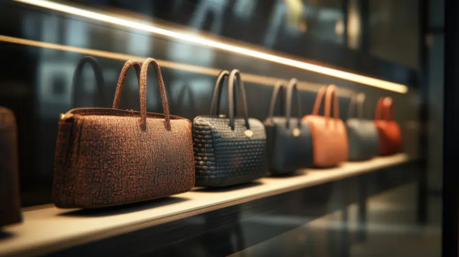 elegant-handbags-glass-shelf-display.jpg