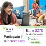 Paid Onsite Research Study in Glendale, Los Angeles & San Jose CA - Part-Time Jobs listing in Los Angeles