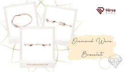 Diamond Wave Bracelet with Seamless Diamond Waves - Accessories & Jewellery listing in Grand Island