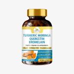 Turmeric Moringa Quercetin Bromelain Immune Support Capsules - Health & Beauty Products listing in Austin
