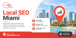 Local SEO Services in Miami - SpotCodes Technologies - Promotional Services listing in Miami