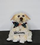 Carnation Flower Welcome Dog Decoration Handcrafted - Arts & Crafts listing in Fort Lauderdale