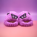 Cozy Fluffy House Slides for Women Where Softness Meets Bold Design - photo 5 / 6