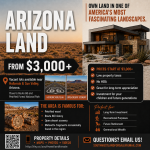Arizona Land from Just $3,000+ Affordable Property in a Unique Desert - Land and Other listing in Phoenix
