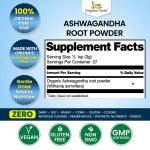 Buy Ashwagandha Root Powder | Bulk Manufacturer | Wholistic zone - photo 2 / 3