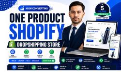 one product shopify dropshipping store - Design listing in Cape Coral