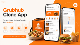 Grubhub Clone App - Turning Food Delivery Trends into Business - Custom Software Development listing in Aurora