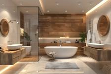 Bathroom Remodeling in Los Altos by Masterful Construction - Industrial Design & Architecture listing in San Mateo