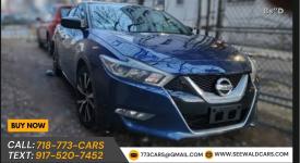 2017 Nissan Maxima 3.5 S – 168K Hwy Miles -For Only $8,888 Strong 3.5L - Cars listing in Brooklyn