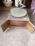 Antique Brass Andirons, Victor Phonograph VV-IV Talking Machine Record - photo 2 / 6