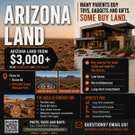 Secure Your Family's Future with Arizona Land Starting at $3,000+ - Land and Other listing in Tucson