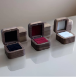Custom Wooden Wedding Ceremony Ring Box - photo 2 / 3
