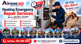 Reliable & 24/7 Emergency Service - Heating Repairs in Herndon VA - Management Consulting listing in Centreville