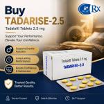 Buy Tadarise 2.5 mg Tablets – Tadalafil for Erectile Dysfunction - Telemedicine Services listing in Lakeland