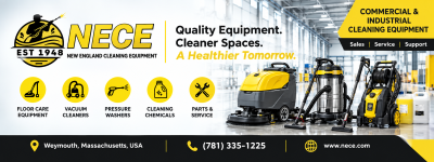NECE USA – Professional Commercial Cleaning Equipment - Industrial Cleaning & Maintenance Equipment listing in Weymouth