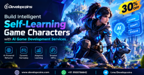Build Intelligent Self-Learning Game Characters with Developcoins - Custom Software Development listing in Los Angeles