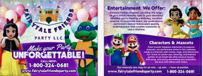 300+ Party Characters & Mascots | Fairytale Friends Party Orlando - Event Hosting listing in Orlando