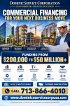 FUNDING FROM $200,000 TO $50 MILLION+ - Financial Consulting listing in Houston