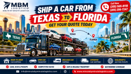 Ship a Car From Texas to Florida | Get Your Quote Today - Moving & Storage listing in Dallas