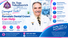Choose Natural Looking Restoration With a Porcelain Dental Crown - Specialist Consultations listing in Minneapolis