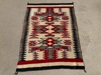 Southwestern Geometric Woven Area Rug – Red, Black & Cream - Household listing in Washington