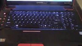 Qosmio X500 Laptop  Sweet Back Lights too - Computers listing in Raleigh